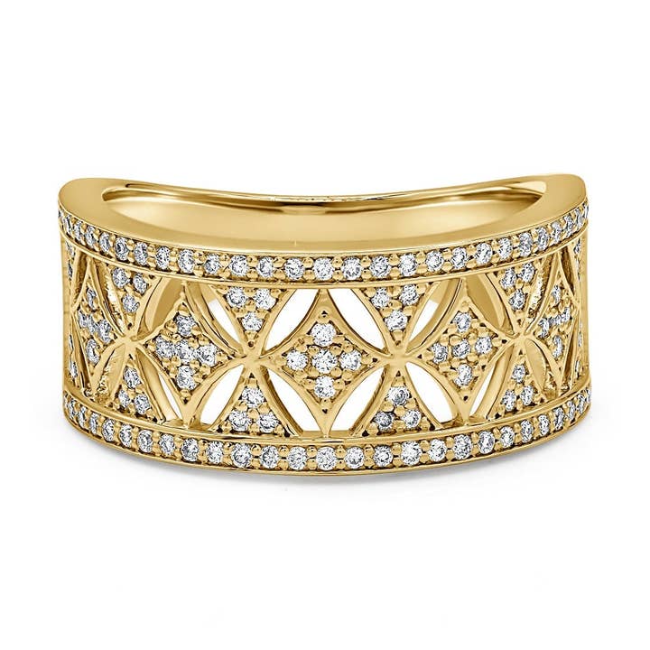 Anello Elegante Luxe (0,50 CTW) per la vendita all'ingrosso da parte di Orchid Gems Fine Jewelry