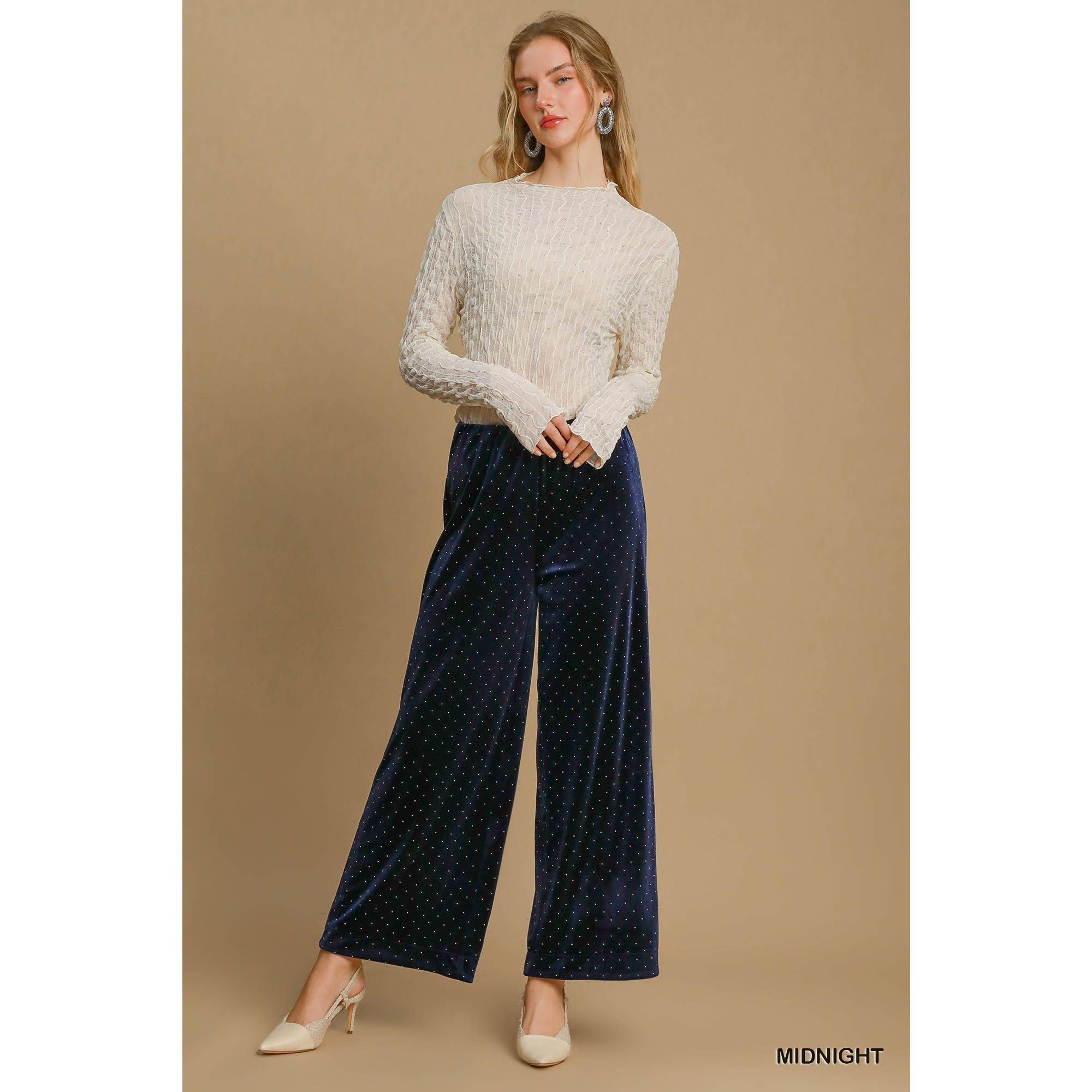 STYLE USA - Wholesale Pants - Women's - Velvet Bottoms 10