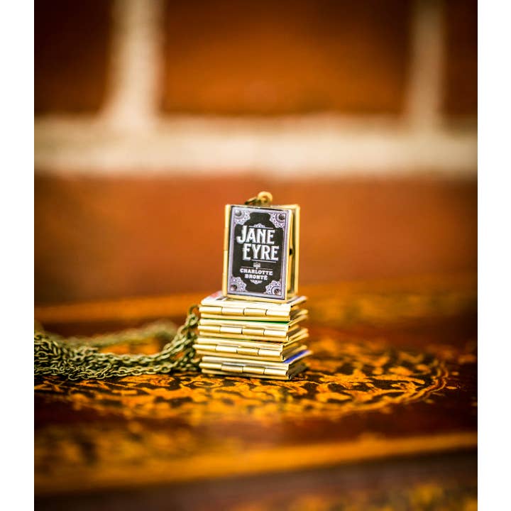 Adorned by Aisha - Wholesale Locket Necklace - Book Locket Necklace5