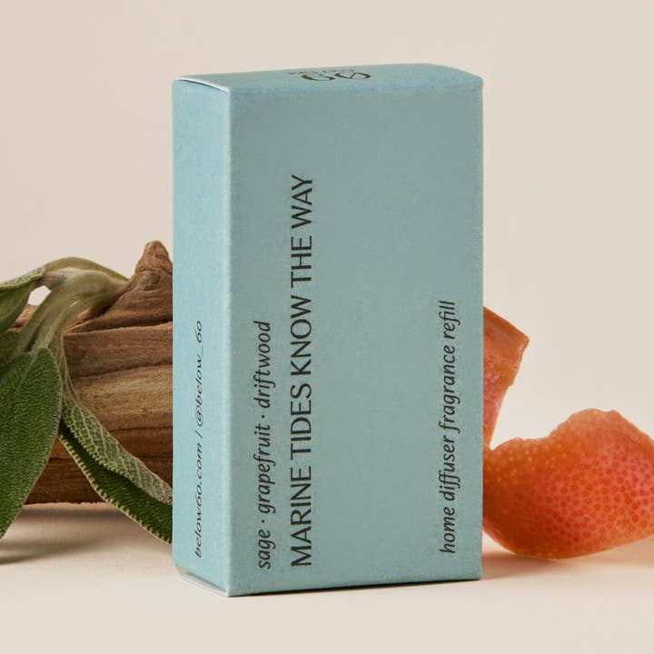 Below 60 - Wholesale Air Freshener - Marine Tides Know the Way | Sea Salt & Driftwood Scent Refill0