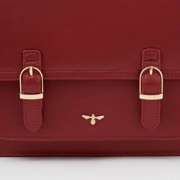 Fable England - Wholesale Crossbody Bag - Women's - Wonderland Satchel Red - UK, US & EU8