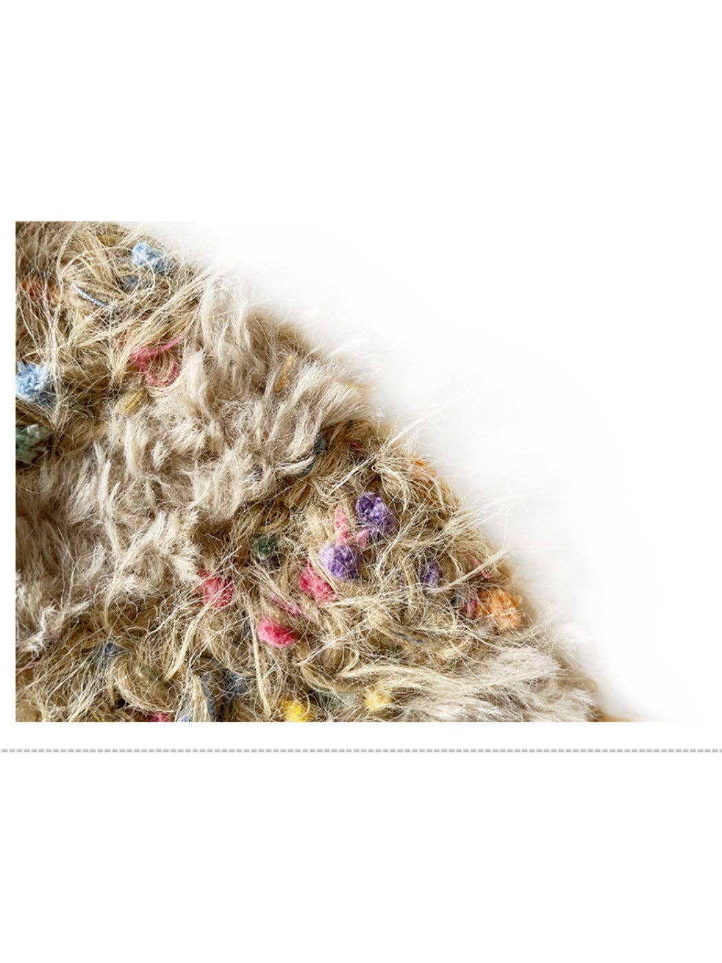 Funkyrel® Atzbranding Limited - Wholesale Bucket Hat - Women's - Haila - Knitted Bucket Hat with Polka Dot5