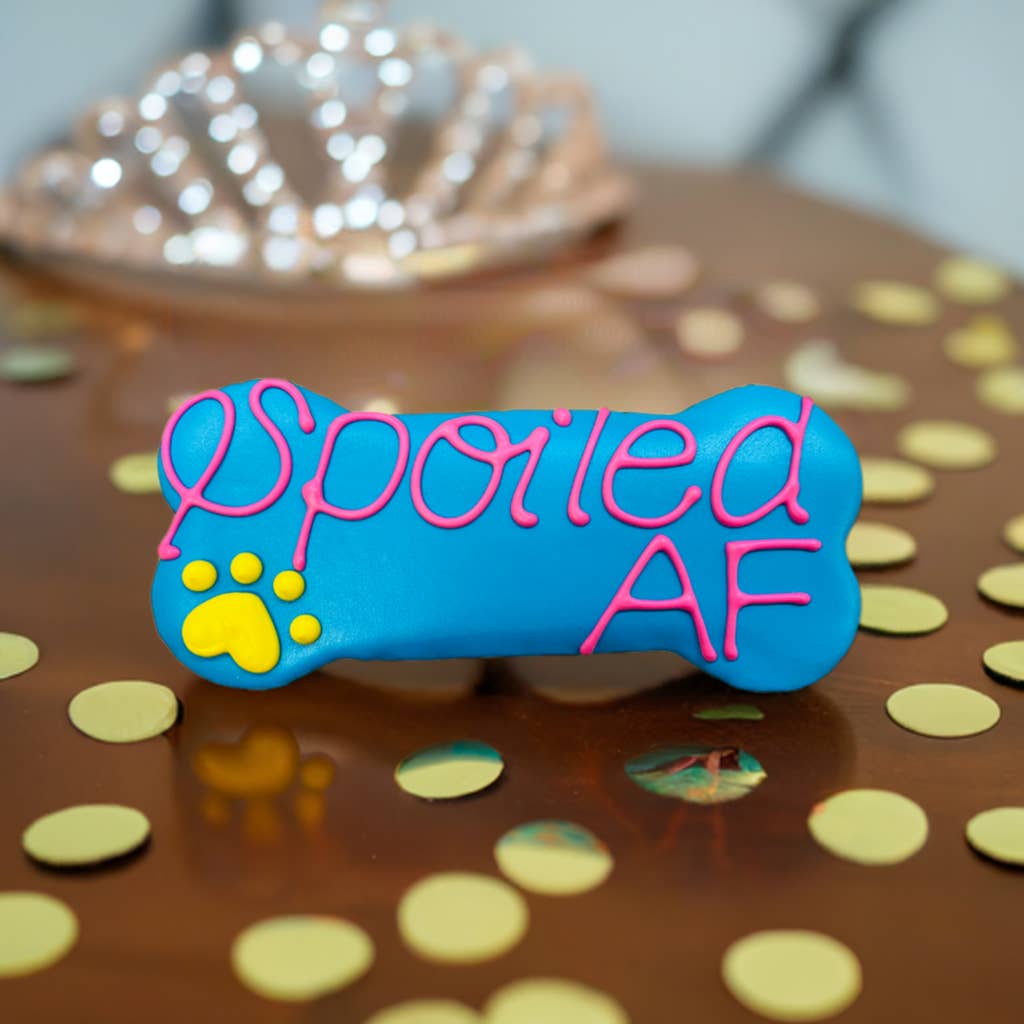 fetch! Dog Treats - Vente Friandises – chien - Biscuit pour chien de 6 po | Spoiled AF | Friandises pour chiens