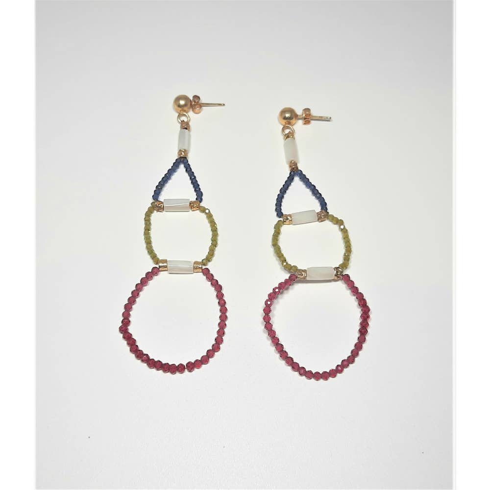 VAIMONI - Wholesale Dangle Earrings - OLIMPIC EARRINGS1