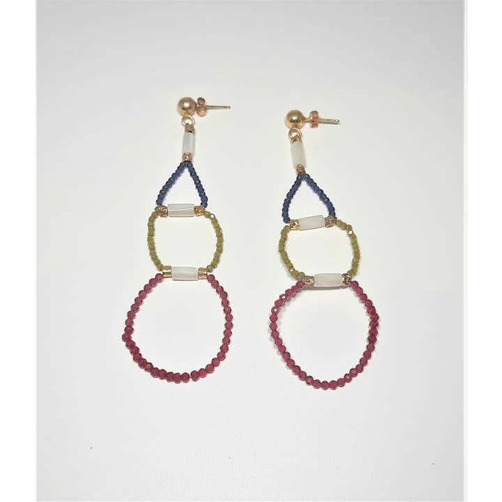 VAIMONI - Wholesale Dangle Earrings - OLIMPIC EARRINGS1