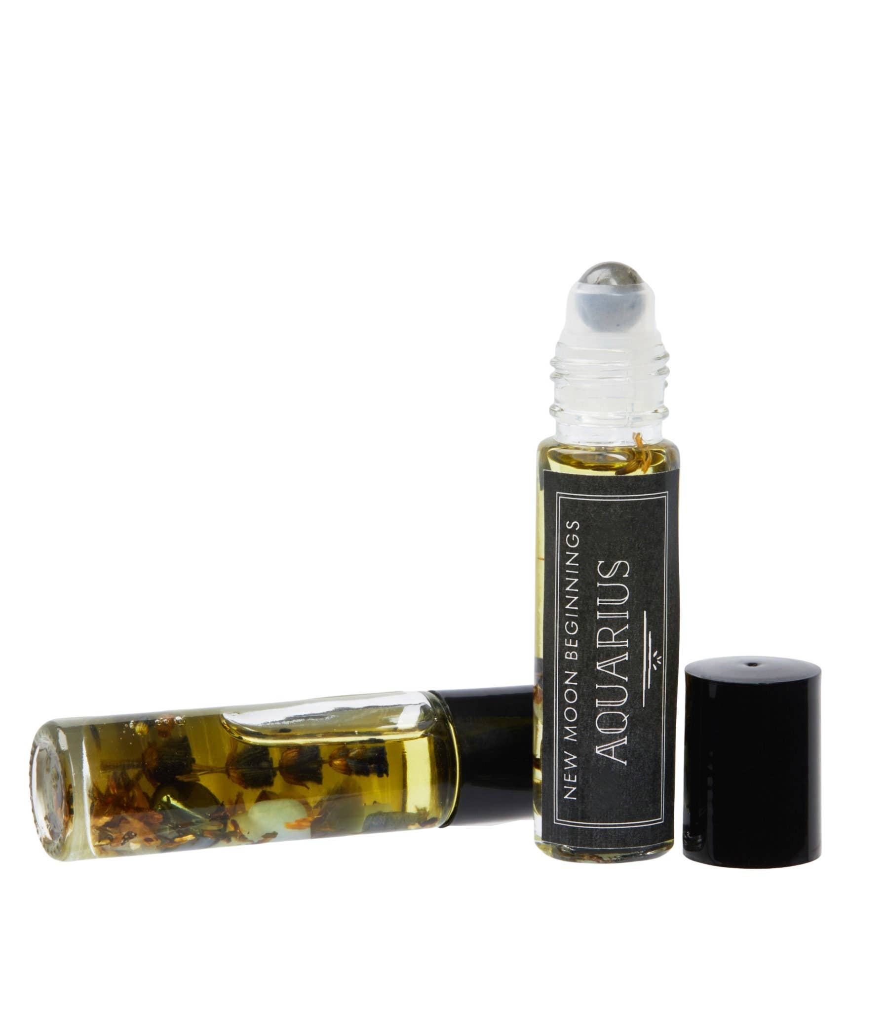 New Moon Beginnings - Wholesale Essential Oil Roll-On - Intention Roll on perfume, Essential Oil, Crystal Infused23