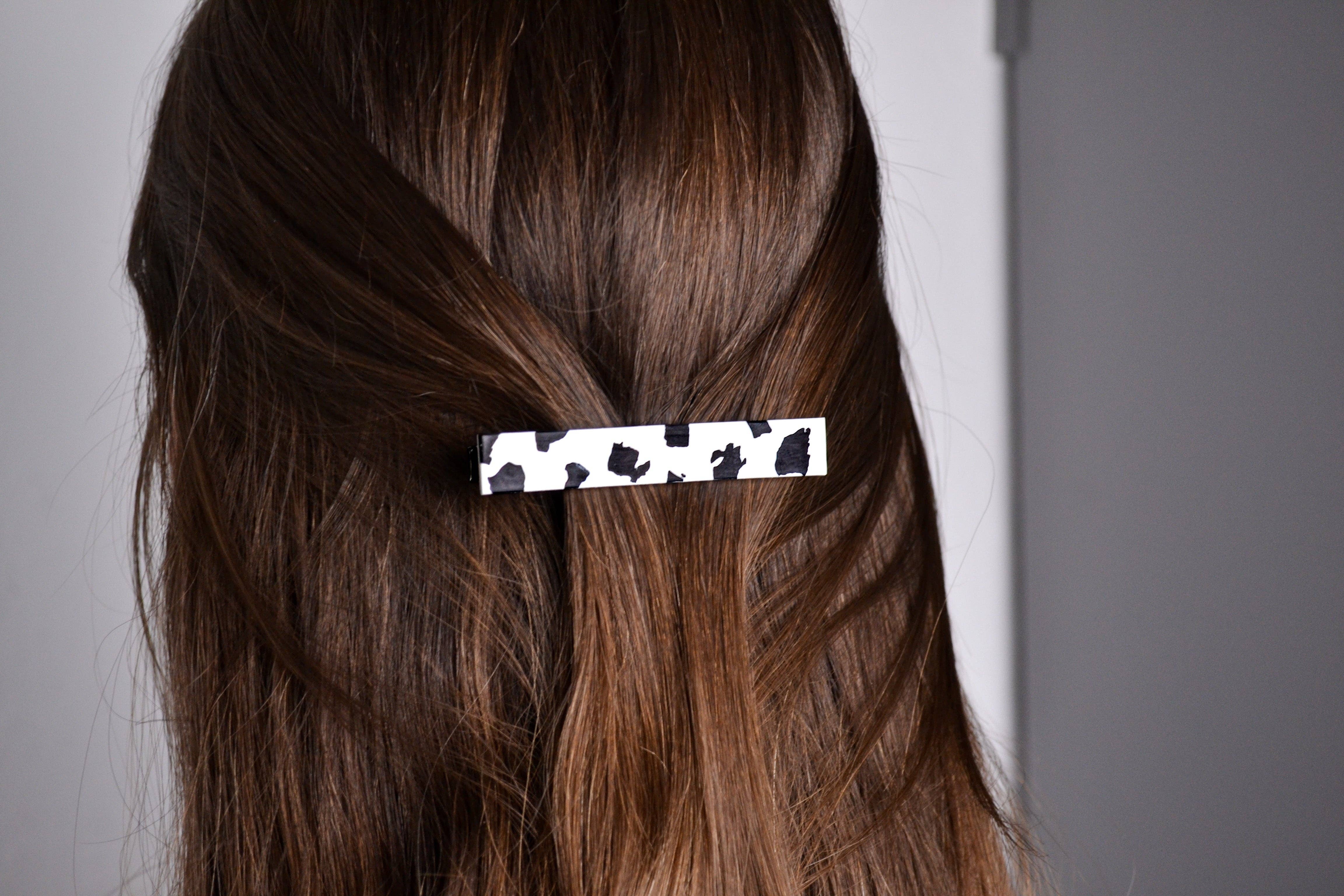 Linati Studio - Wholesale Hair Clip - Women's - Cow pattern hair clip4