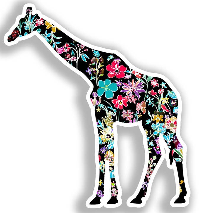 Giraffe Decal Sticker # A018560 for wholesale by Yoonek Graphics