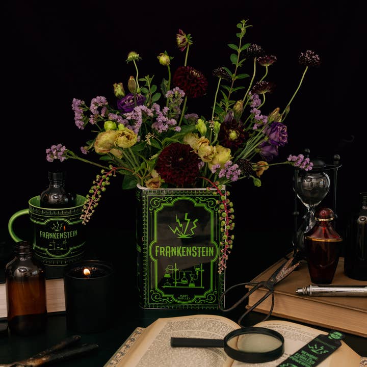 Steel Mill and Co. - Wholesale Vase - Large Book Vase, Frankenstein1