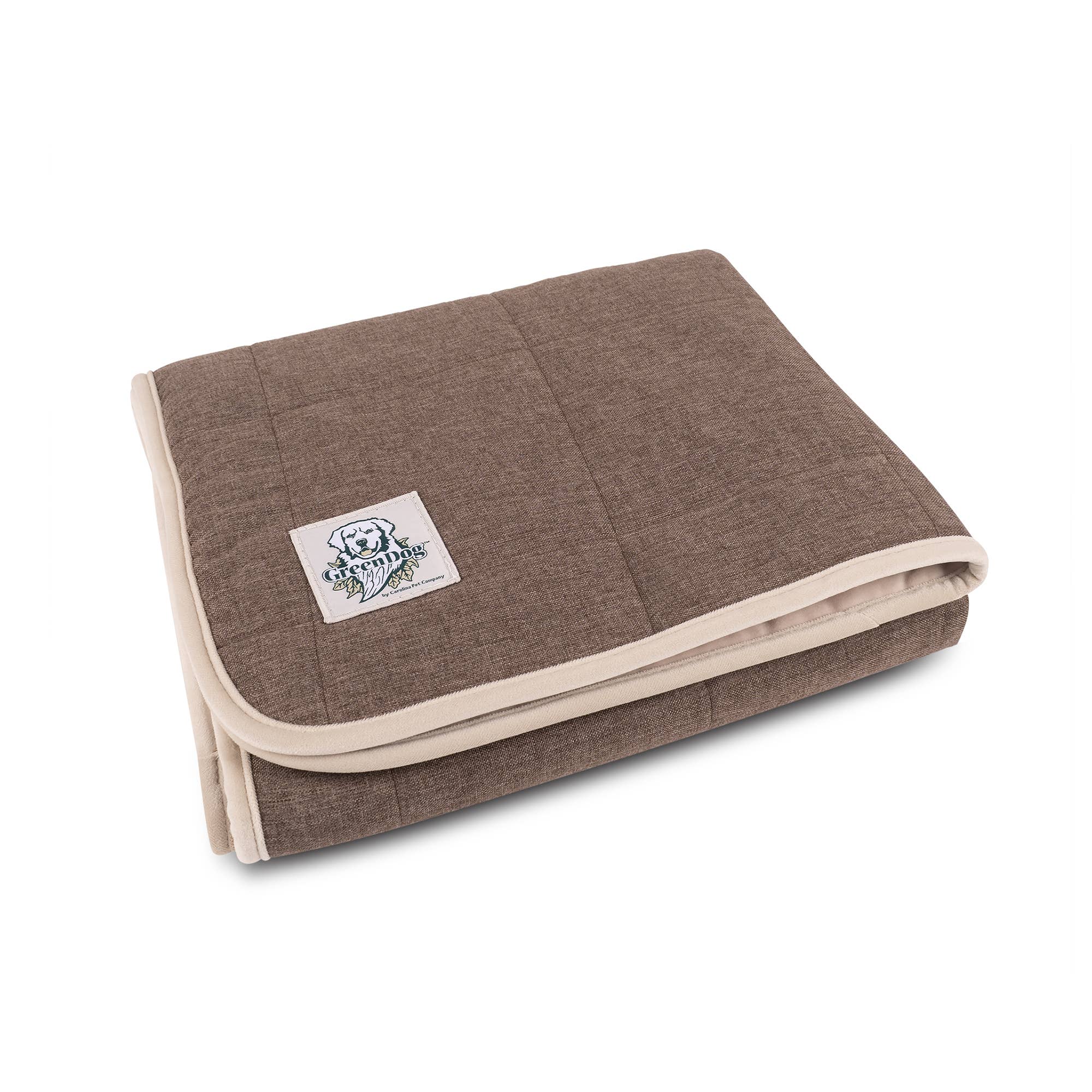 Carolina Pet Company - Wholesale Pet Blanket - Dog - GreenDog Crate Blanket - Luxe Netural3