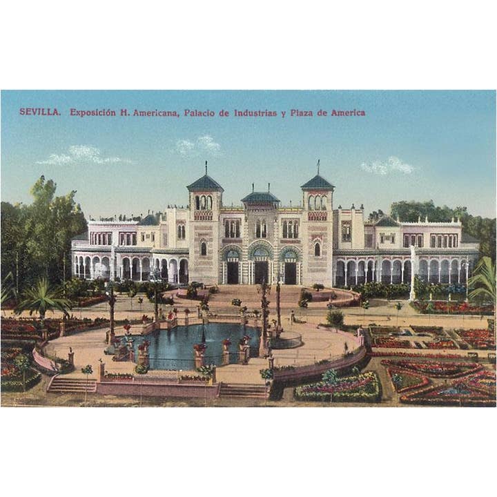 Found Image Press - Wholesale Magnet - Magnet MF-129 Exposition in Seville, Spain