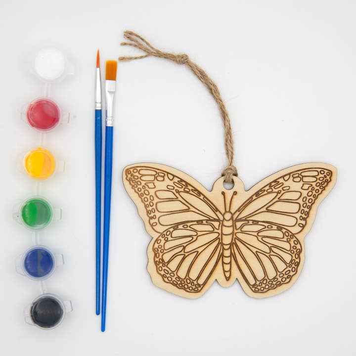 Paint Your Own Kit: Butterfly for wholesale by Jennifer Schiano Studio
