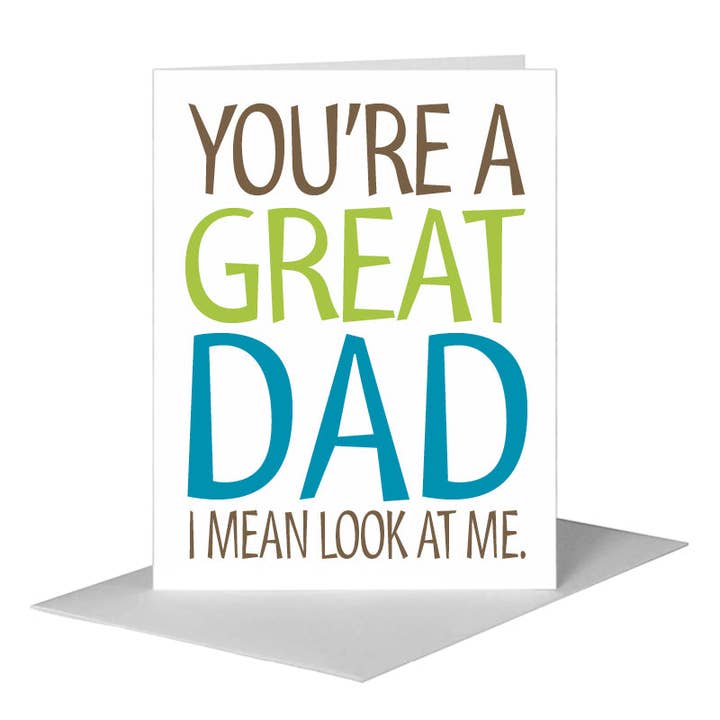 You're the Best, Greeting Card (#8222A) for wholesale by Printed Canvas