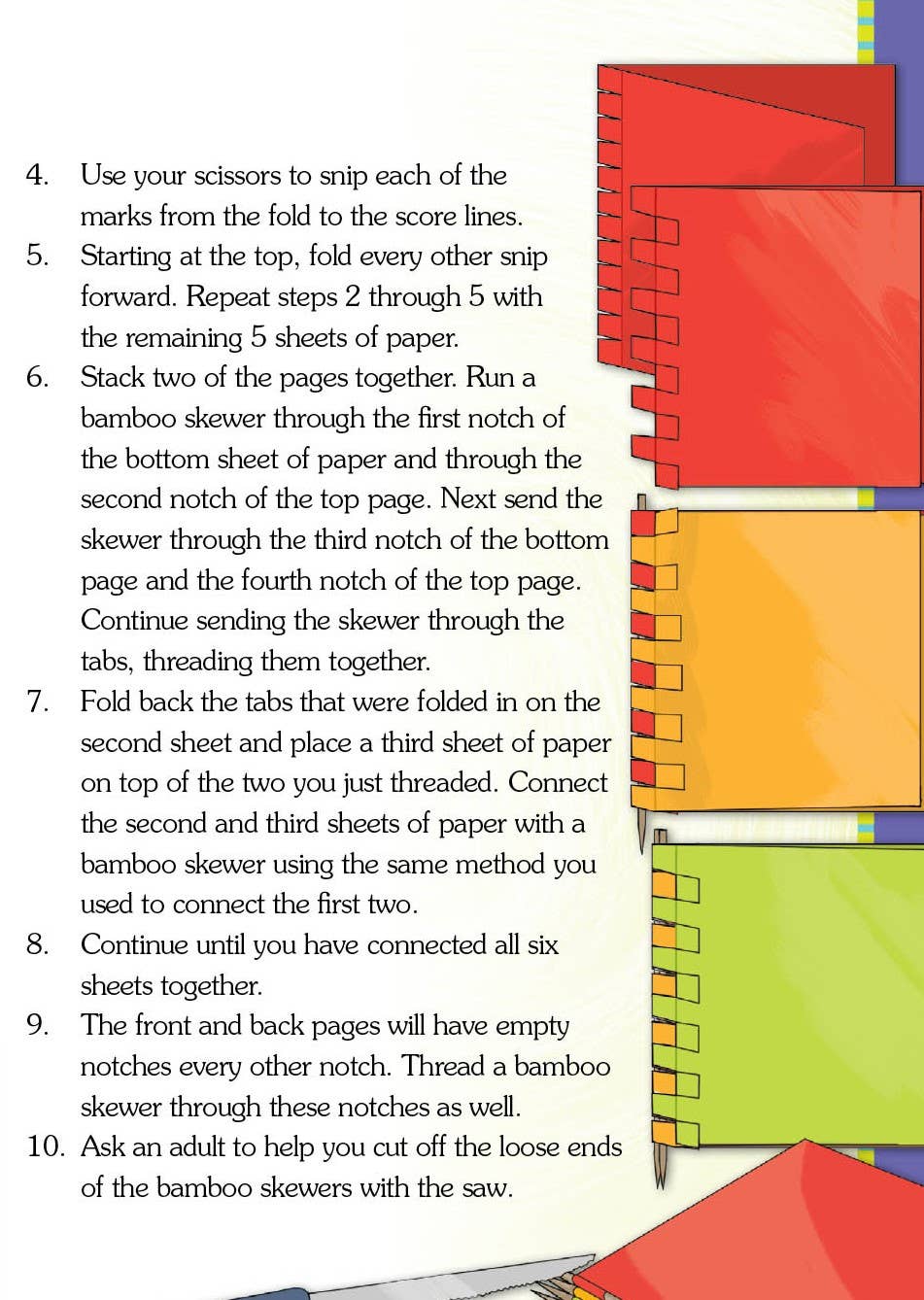 Sleeping Bear Press - Wholesale Crafts, Hobbies & DIY - Learning How to Make Books, a Hardcover Kids Craft book4