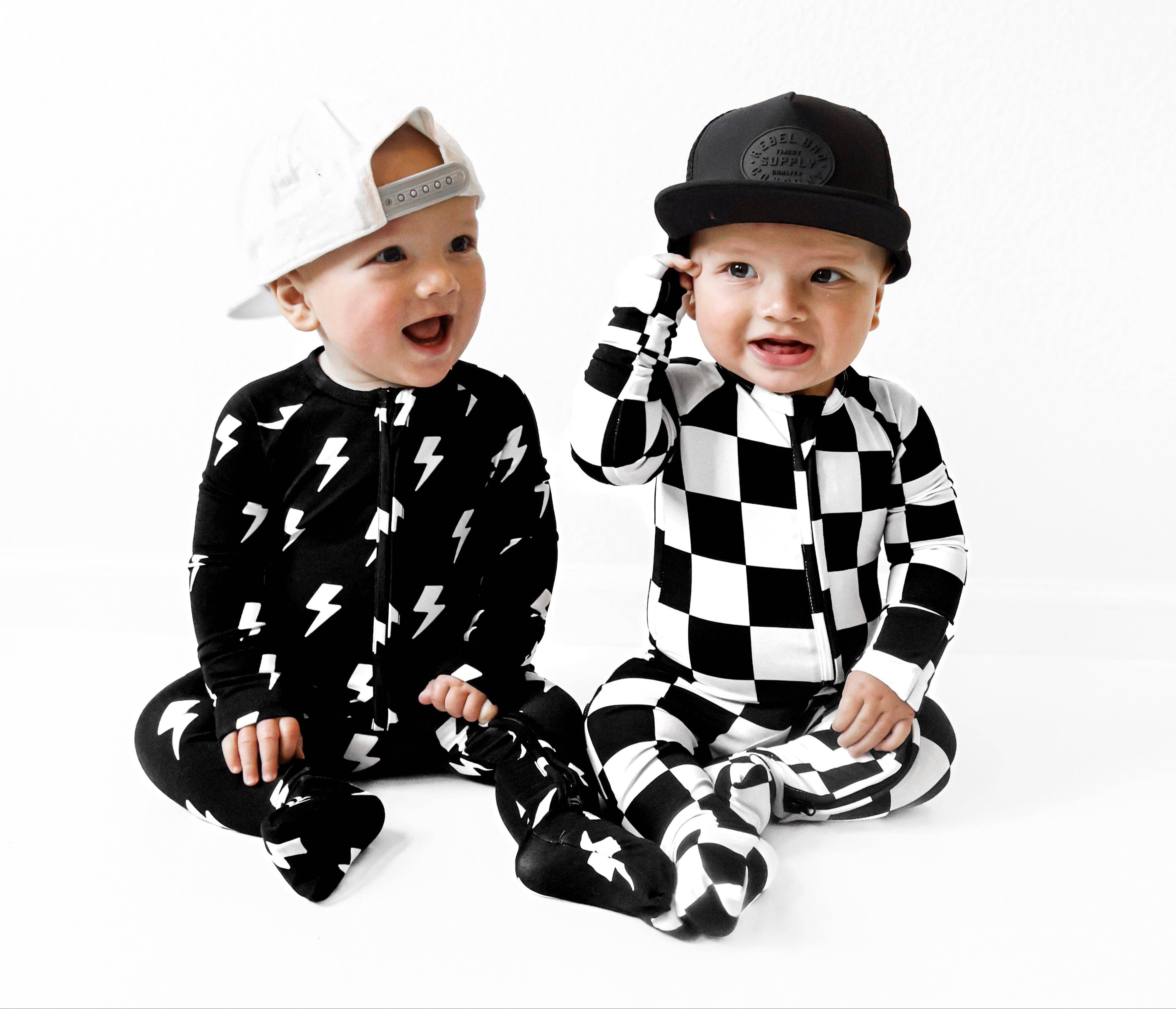 Rebel Bro – wholesale Nattdräkt – Baby – Bambu Zippy Sovplagg i Venedig4