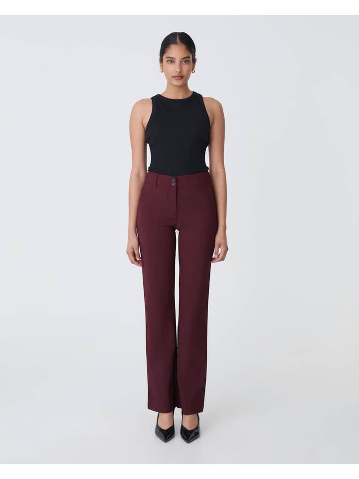 Forcast - Venta al por mayor Pantalones - Mujer - Pantalones clásicos Annalee de Forcast para mujer17