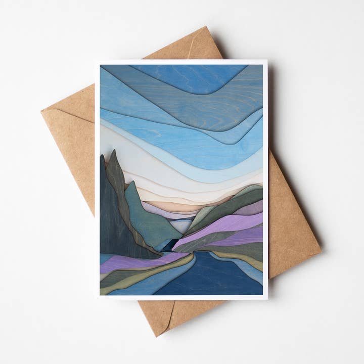 Bellamy Home Studio - Wholesale Everyday Greeting Card - Fireweed Blank Cards 5"x7"