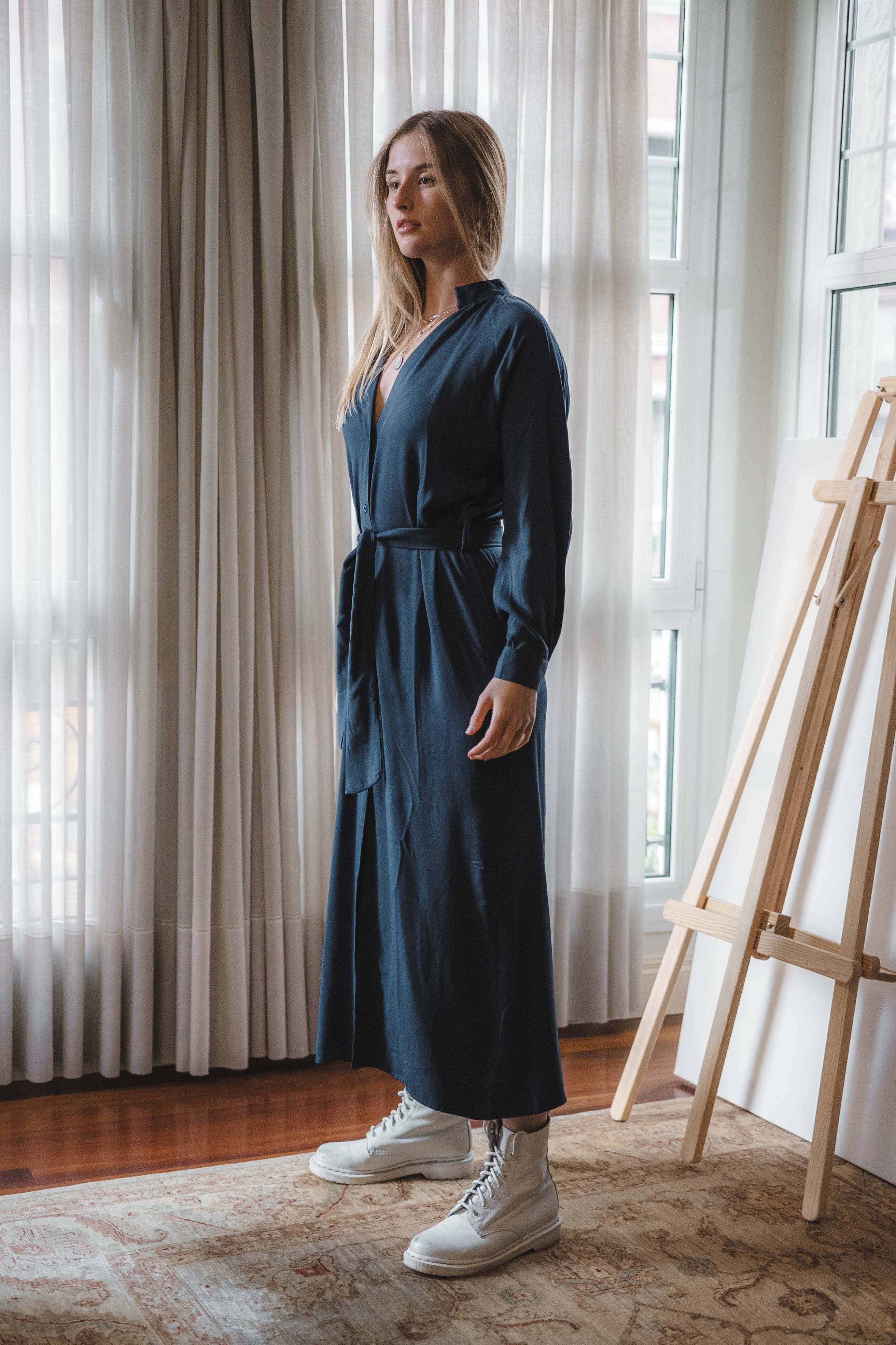 Lacerf - Vente Robe – femme - Cheerful Night Long Dress Handmade And Tailor-Made Creations0