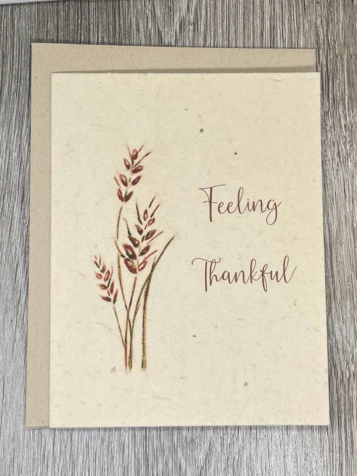 Plantable Card | Friendship | Wheat for wholesale by 1 Simple Seed