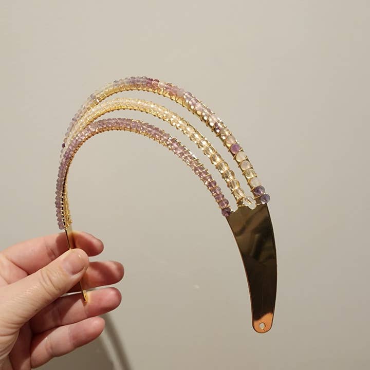 Ametist, Fluorit, Klar Kvarts Krona för wholesale av The Queen of Quartz