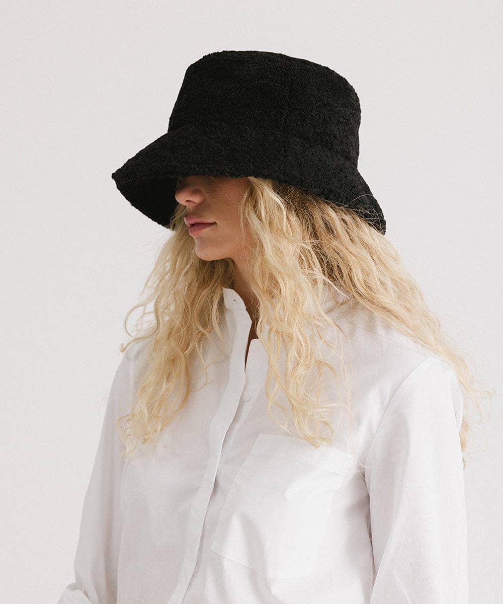 Gigi Pip - Wholesale Bucket Hat - Women's - Jackson Sherpa Bucket Hat11