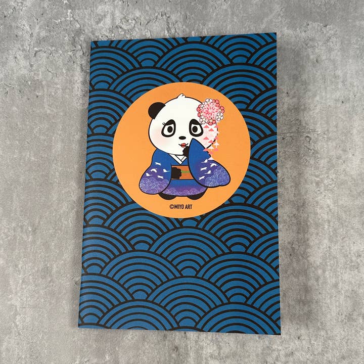 Pepper Saddle Stitch Notebook 5.25x8, 30 page kokuyo paper for wholesale by Miyo Art Design