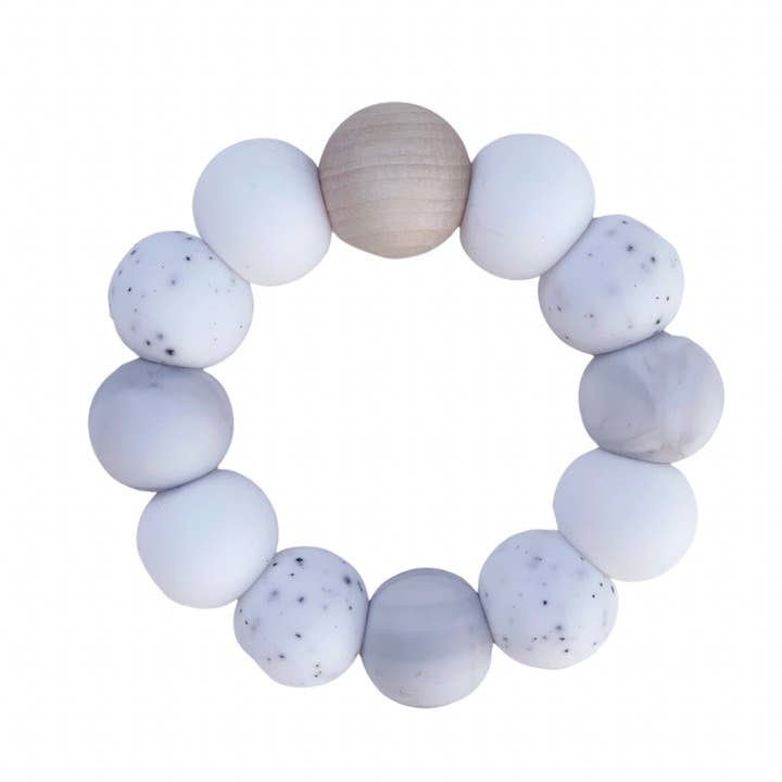 Nolah – wholesale Teether (not clip-on) – Baby – Chunky Silicone Teething Ring1