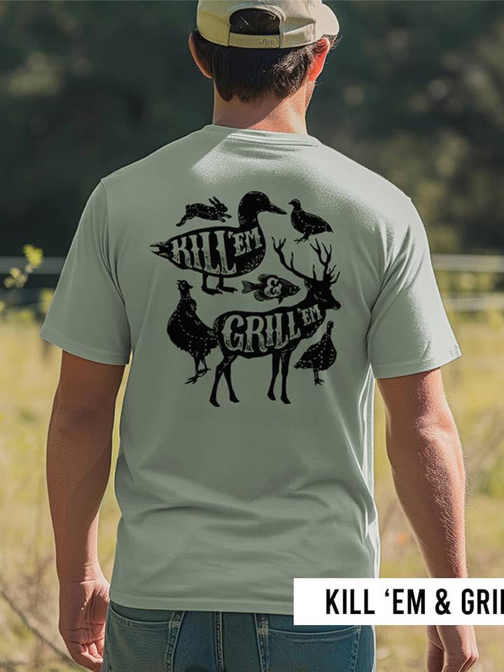 Flag & Field Dræb dem Grill dem - Bay CC T-shirt for engroshandel hos Stated Brands