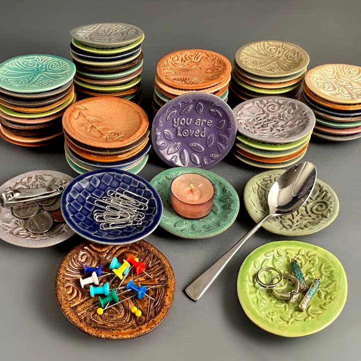 Macone Clay / Spooner Creek - Wholesale Jewelry Dish - Mini Dish - Package of 12