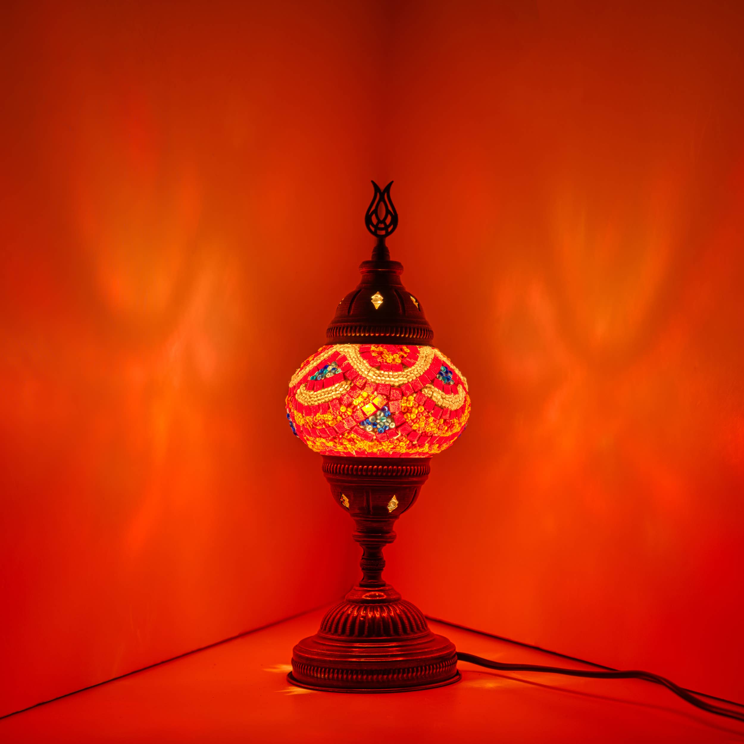 KAFTHAN - Vendita all'ingrosso Lampada da scrivania/d'accento - Lampade a Mosaico | Illuminazione Regalo Decorativo per le Feste di Natale51