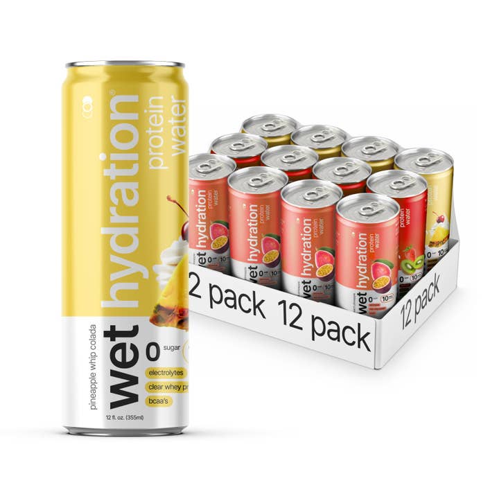 Paquete de variedad de proteínas para venta al por mayor de Wet Hydration