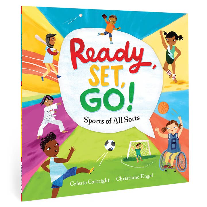 Ready, Set, Go! Sports of All Sorts - Children's Book for wholesale by Barefoot Books