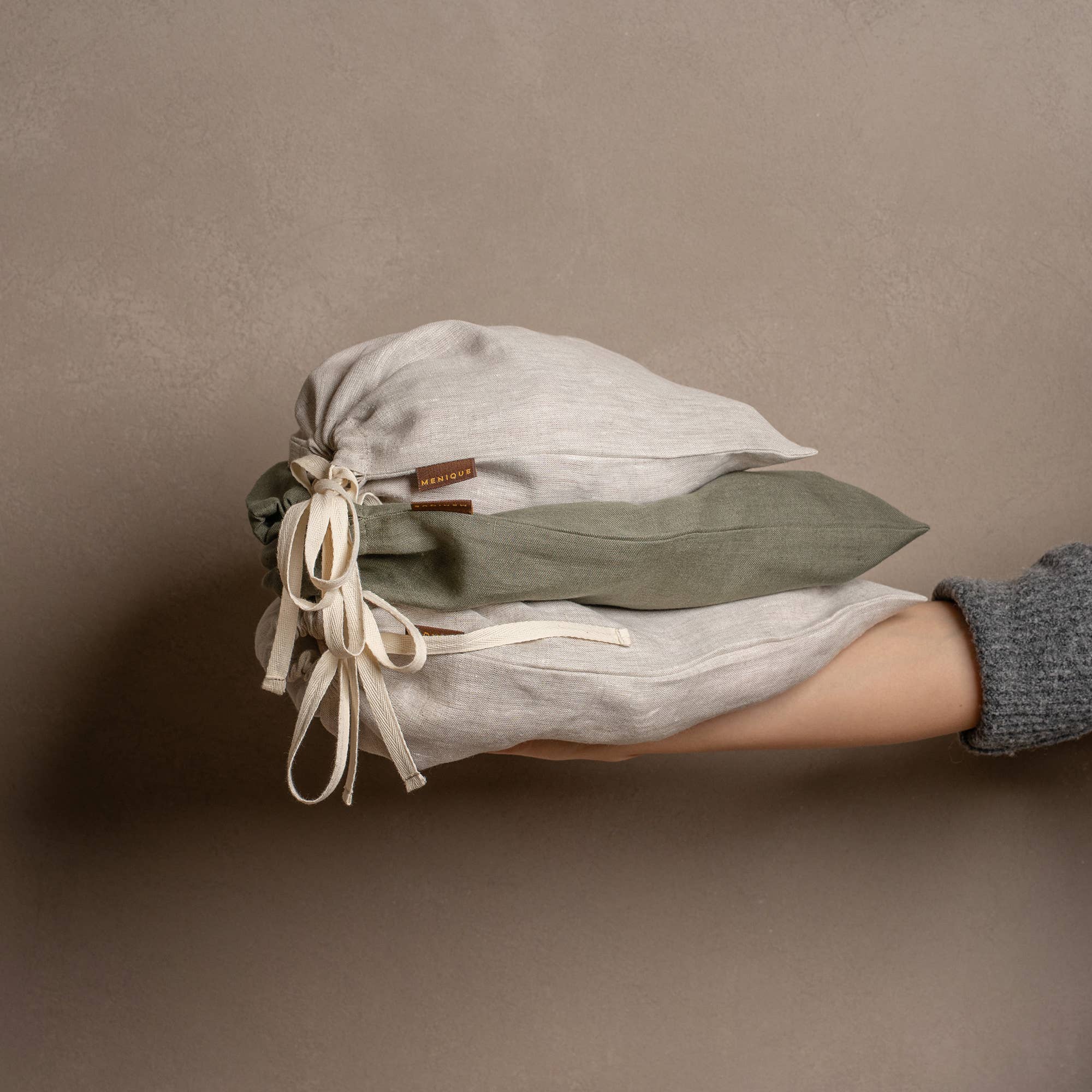 menique - Wholesale Storage Bag - Linen Organizing Storage Bag3