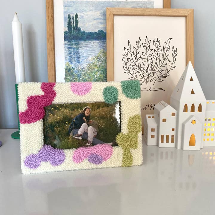 Mudita Rug Studio – wholesale Bildram – Handgjorda punch needle-fotoramar, fotoramar6