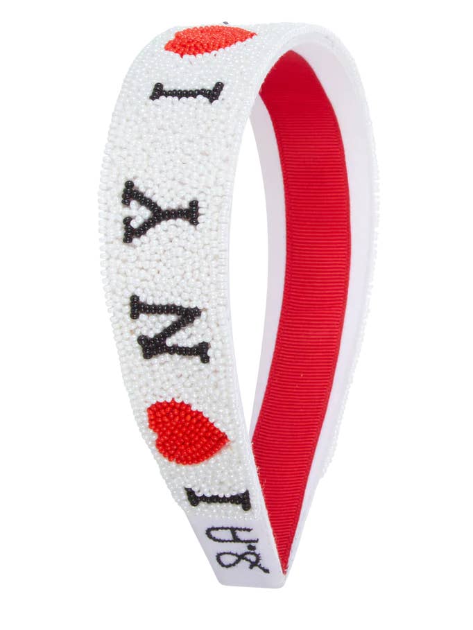 I <3 NY Headband for wholesale by Susan Alexandra