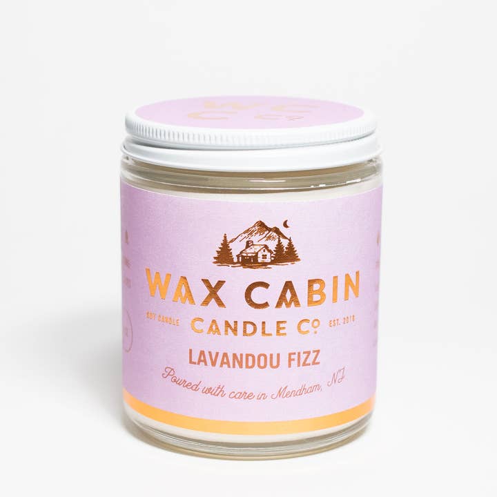 Lavandou Fizz for wholesale by Wax Cabin Candle Co.