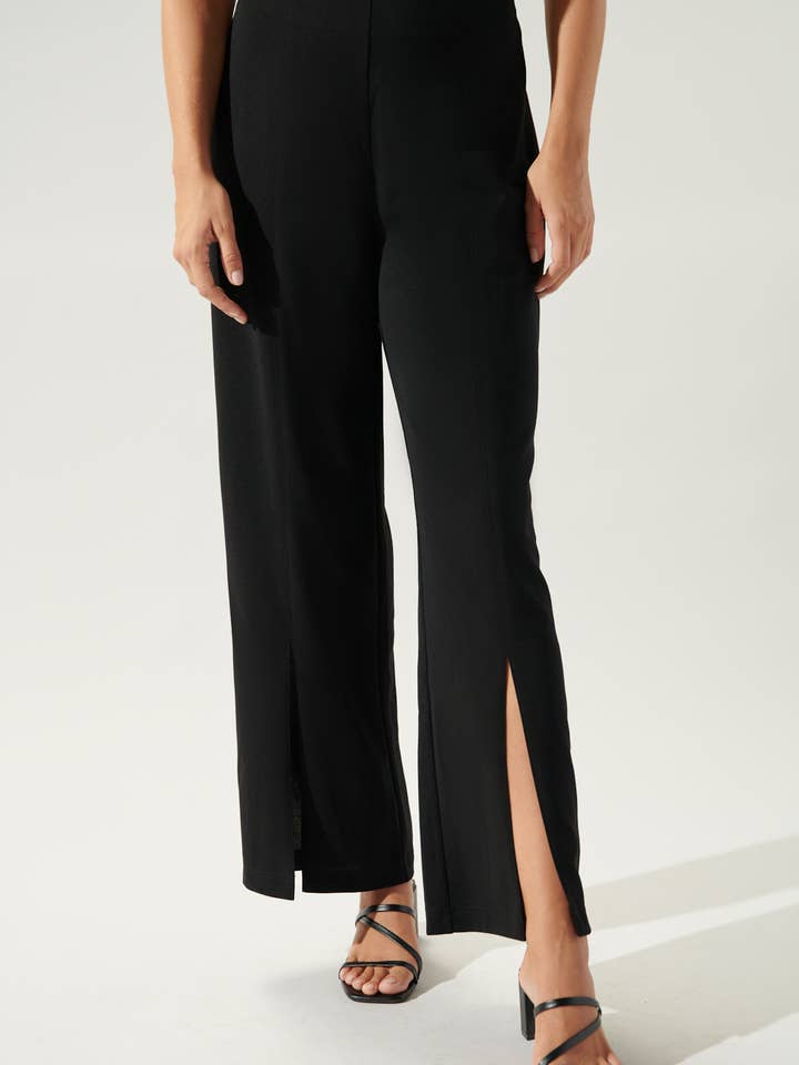 Pantalones acampanados Cool It con pernera partida para venta al por mayor de Sugarlips