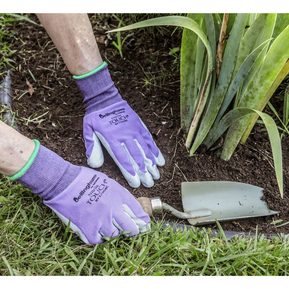 Birds Choice - Wholesale Garden Gloves - Nitrile Touch Gardening Gloves Assorted Color Size Medium6