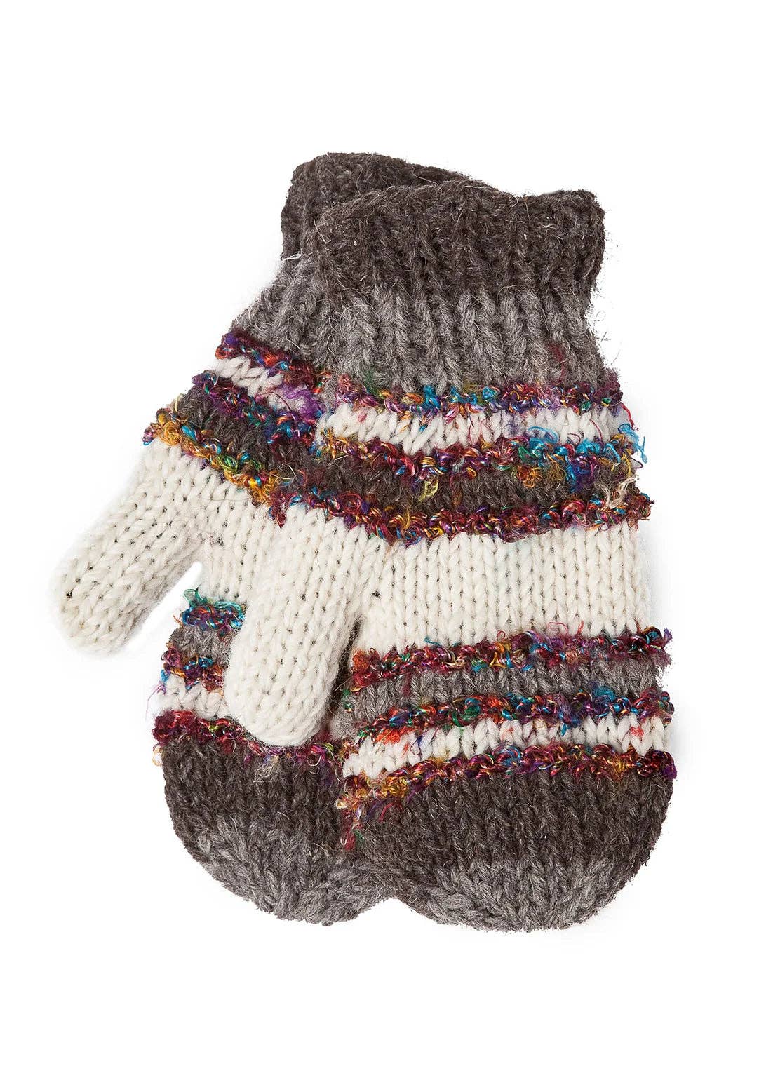 Ark Imports – wholesale Mittens – Unisex – Swool Stripe Mittens7