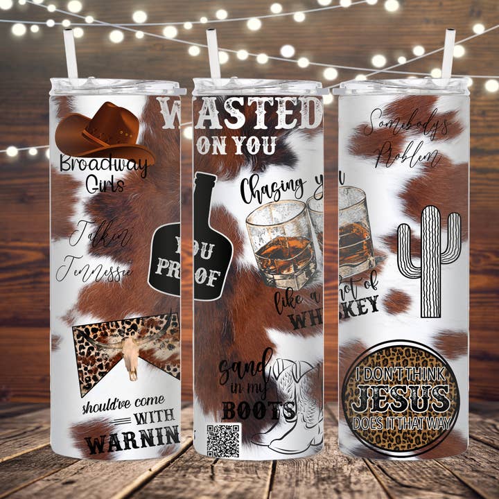 Wallen Interactive Sublimation Tumbler for engroshandel hos K. I. Designs