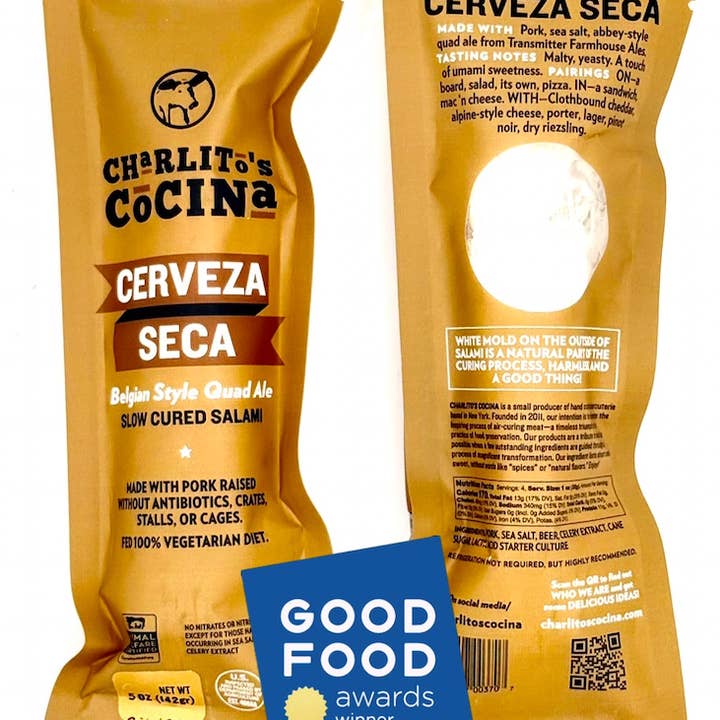 Cerveza Seca - Salame de Cura Lenta ao Estilo Quad Belga por atacado de Charlito's Cocina