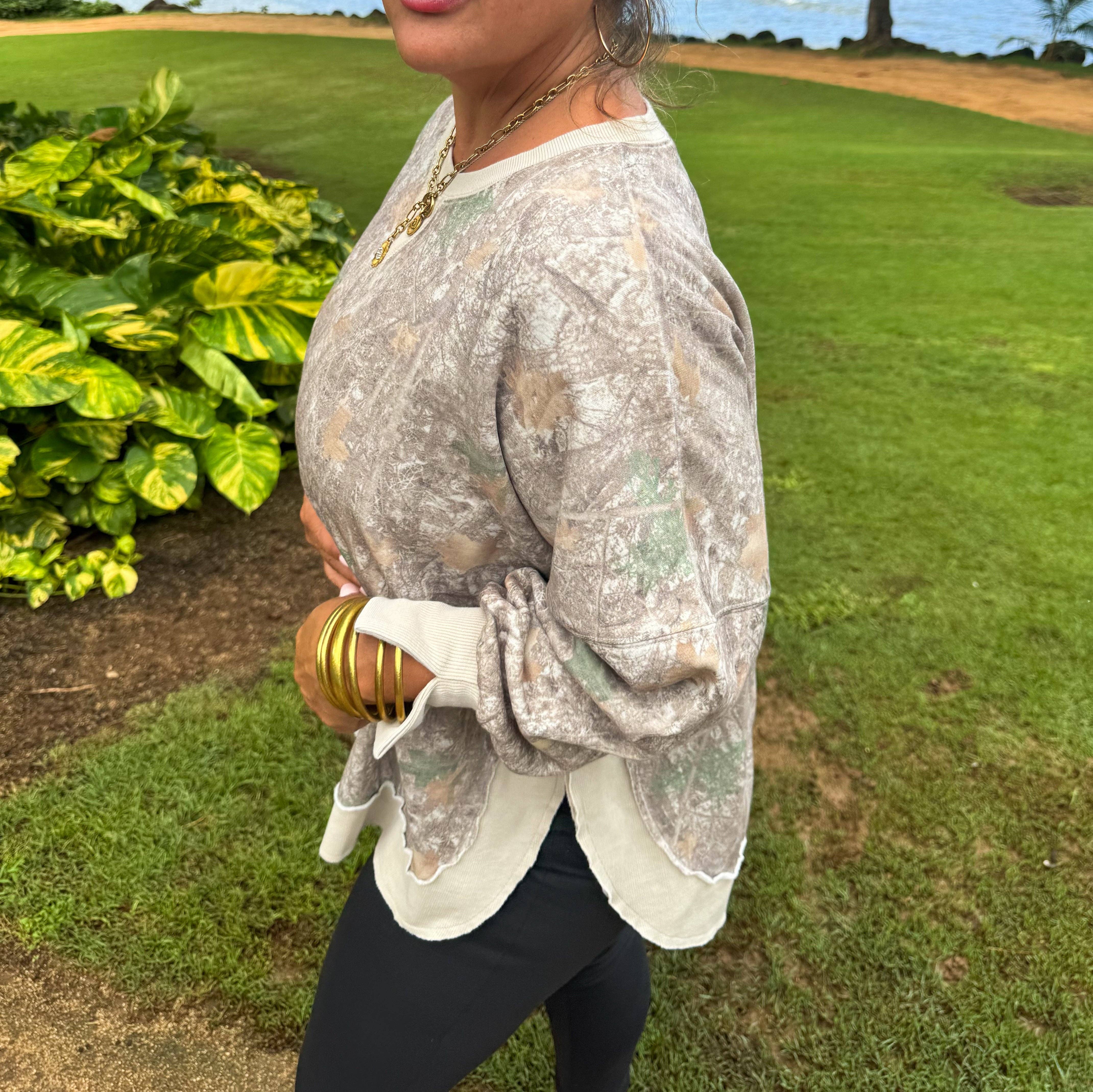 BLAKELEY - Vente Sweat-shirt – femme - SWEATSHIRT DÉLAVÉ JOSS18