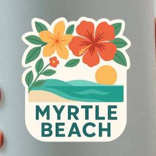 Kase Wear - Vente Autocollant - Autocollant Myrtle Beach0
