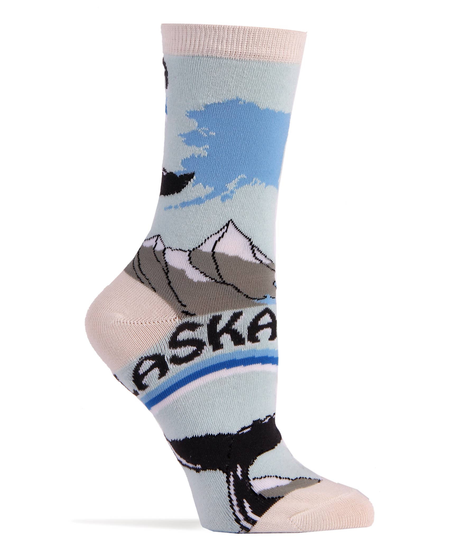 Oooh Yeah/Sock It Up/Oooh Geez Slippers - Wholesale Socks - Women's - Alaska | Women's Funny Cotton Crew Socks1