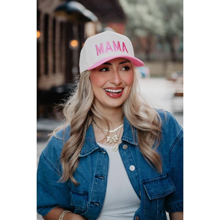 Katydid - Wholesale Trucker Hat - Women's - MAMA Two-Toned Vintage Hat