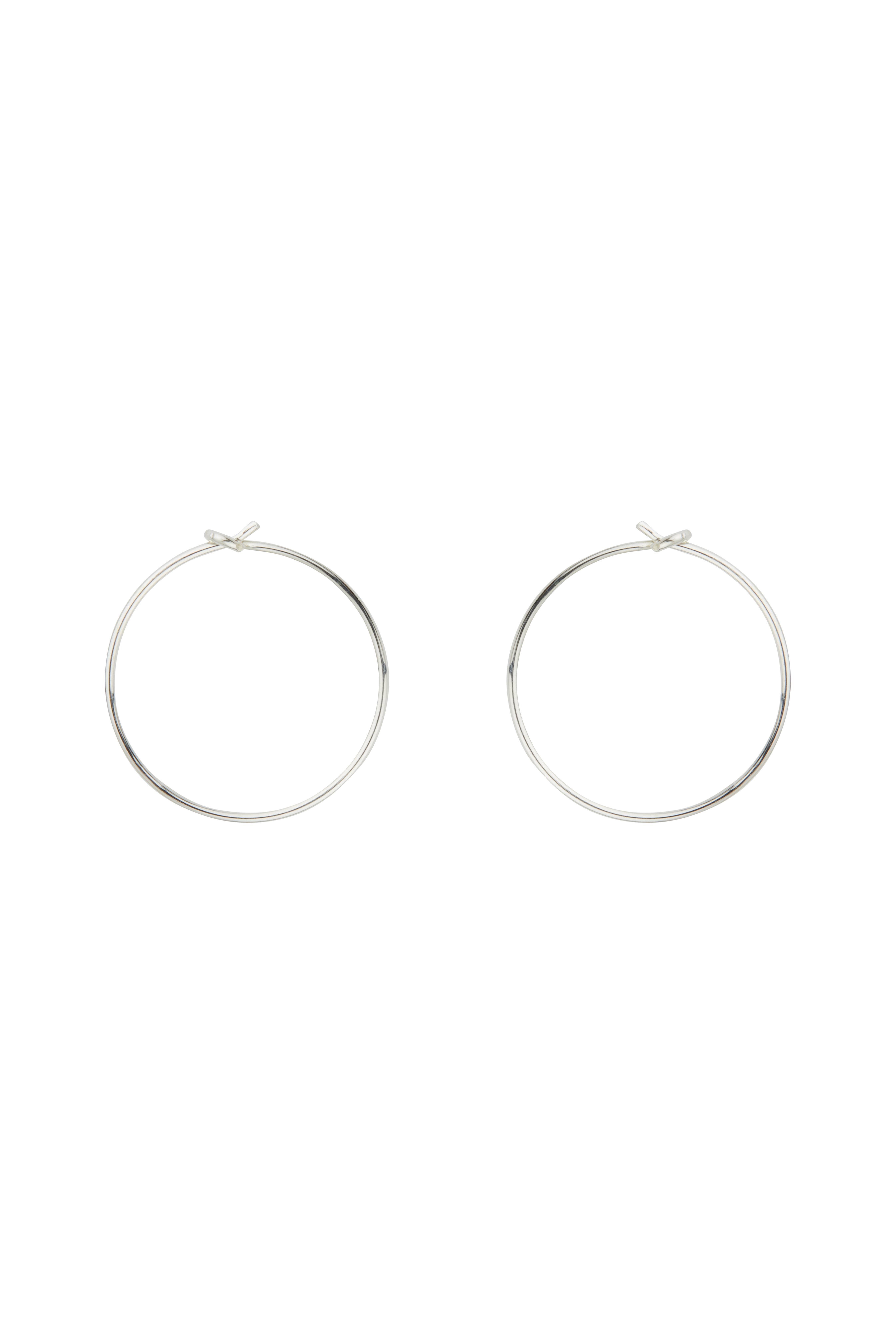 Mark Steel Jewelry - Wholesale Hoop Earrings - 22 Gauge Wire Hoop Earring Available in Sizes 9mm-18mm9