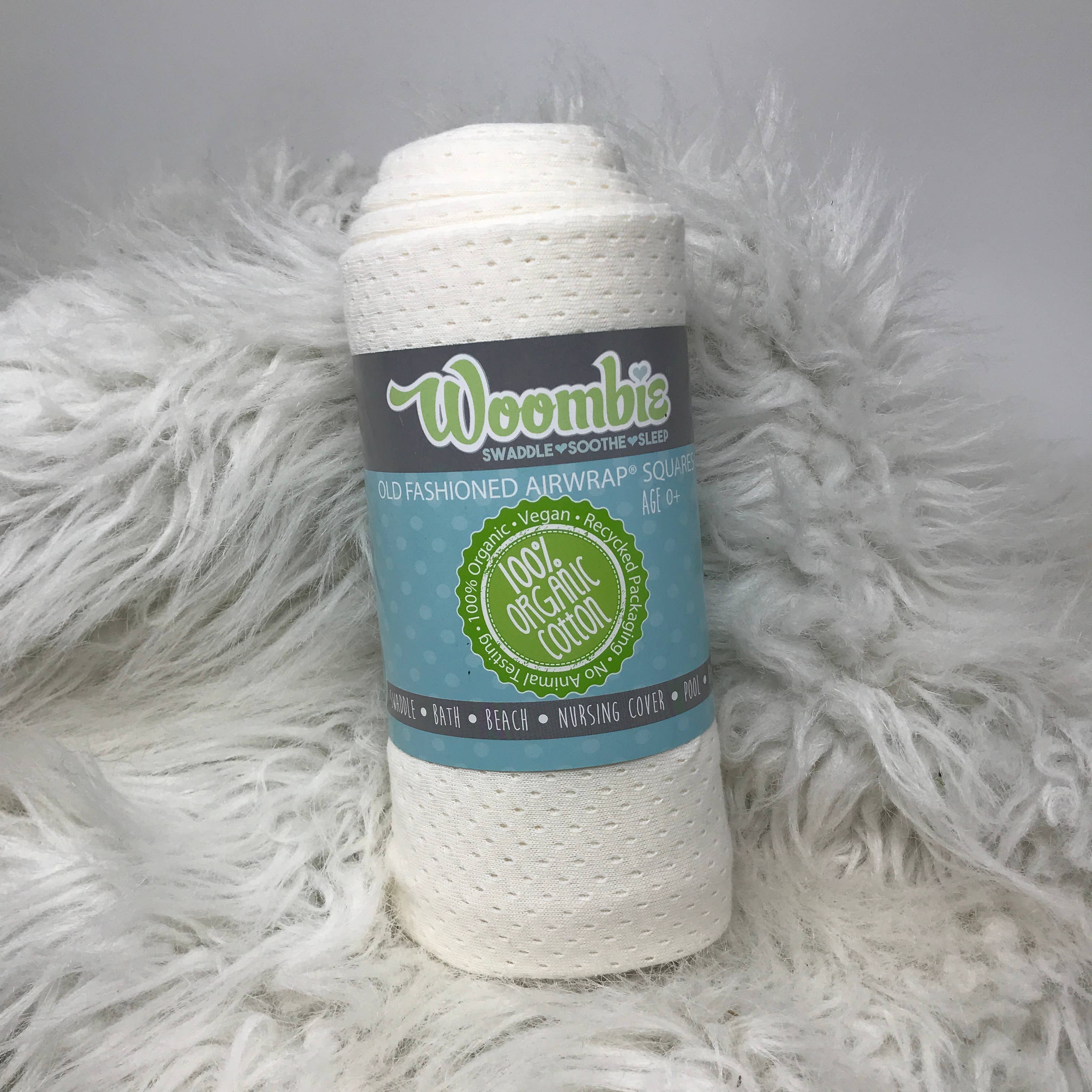 Woombie - Wholesale Inbakerdoek - Baby - AirWrap babydekentje, inbakerdoek of handdoek0