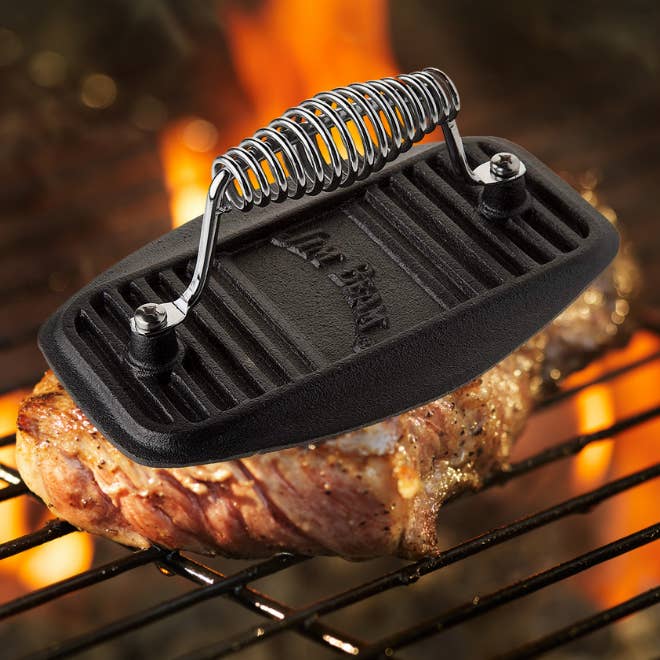 Style Asia - Wholesale Kitchen tool/gadget - Jim Beam 9" Stainless Steel Cast Iron Meat Press5