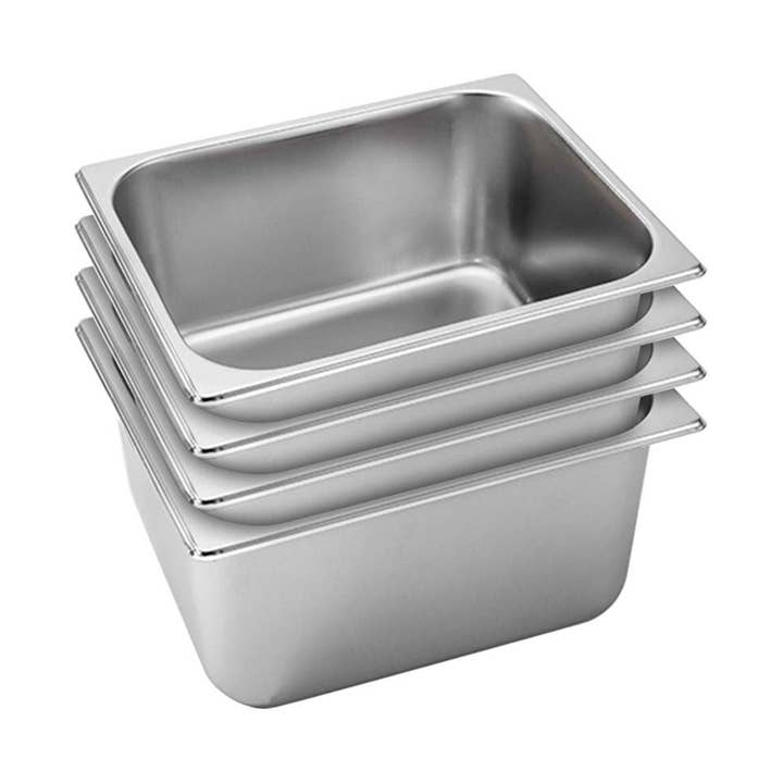 SOGA 4X Gastronorm GN Pan Full Size 1/2 GN Pan 20cm Deep Stainless Steel Tray for wholesale by SOGA International Pty Ltd