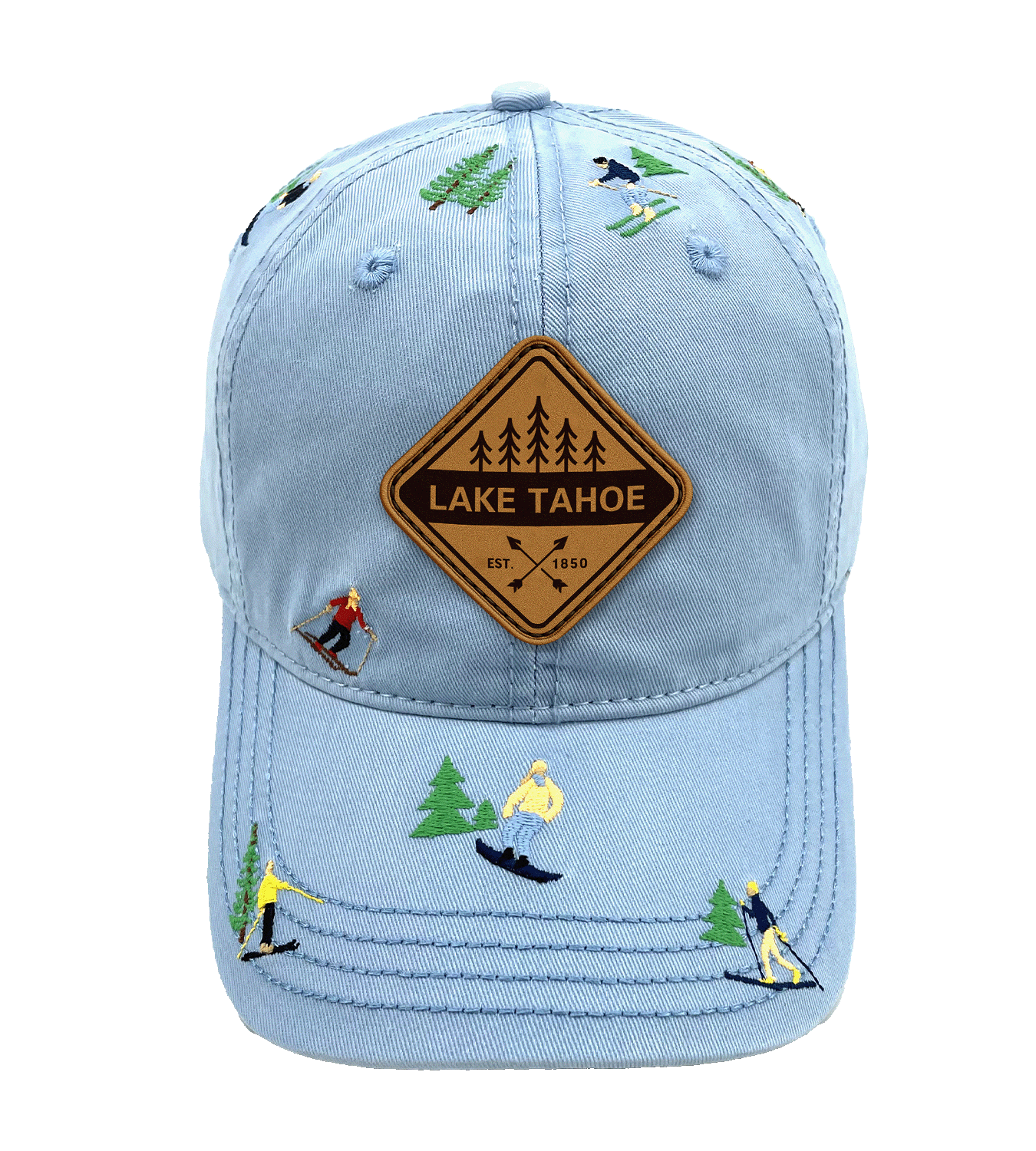 Northern Icons Creations INC - Wholesale Baseball cap – Unisex - Lake Tahoe Skiing and Snowboarding Embroidered Baseball Cap –Outdoor Adventure Hat1